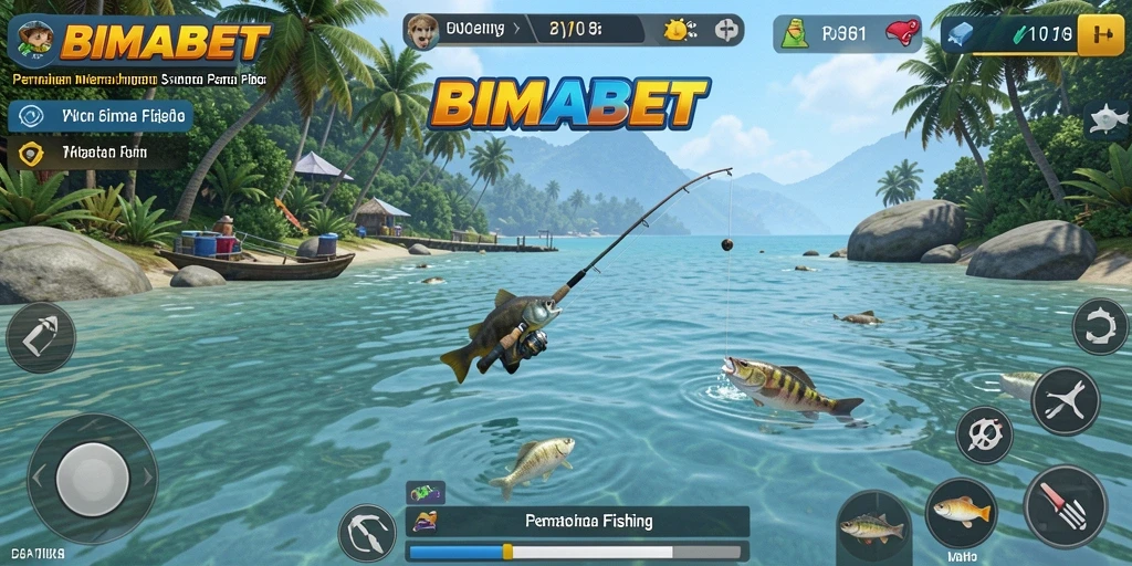Tangkapan ikan besar dalam permainan BIMABET yang menantang.