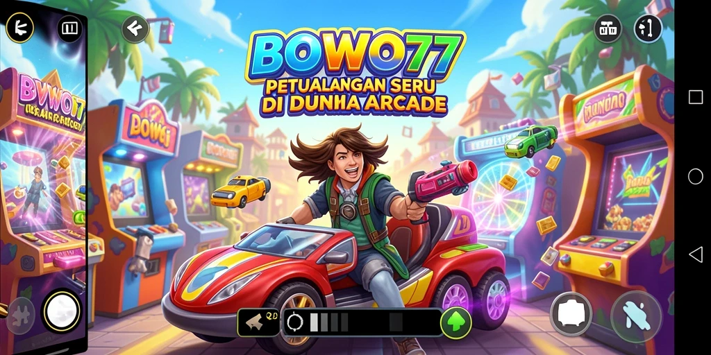 Gameplay seru dan menantang dari BOWO77 saat dimainkan.