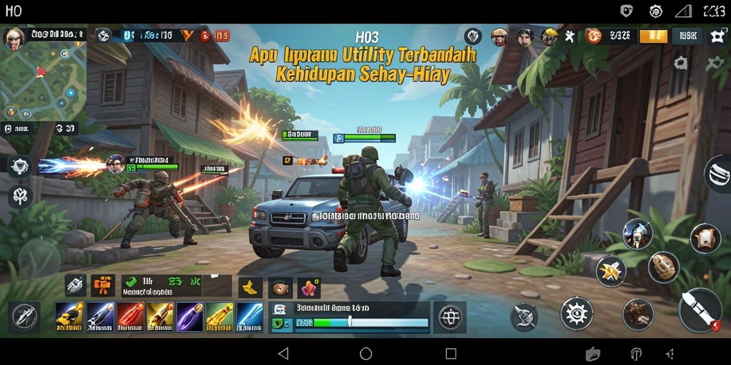 Tampilan antarmuka H03 yang sederhana dan fungsional untuk aplikasi Utility.