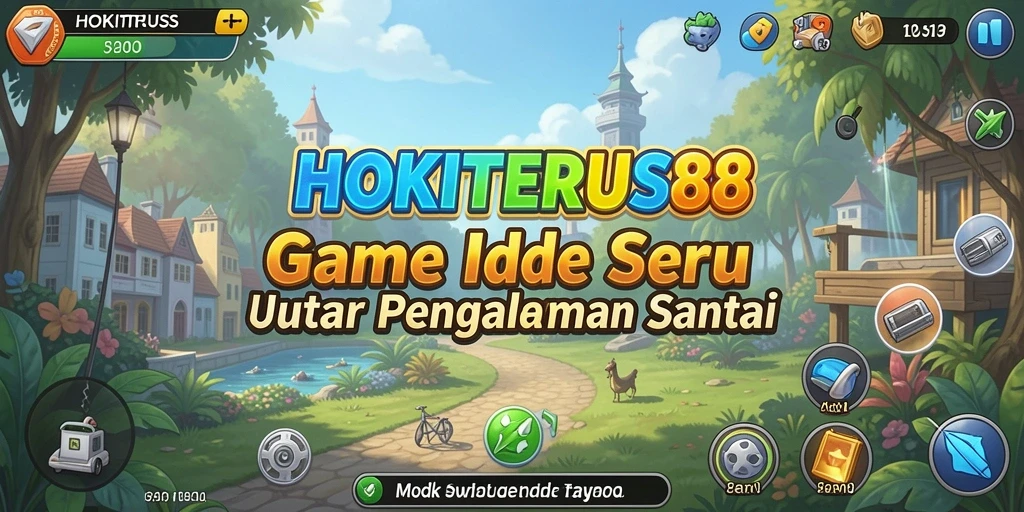 Tampilan gameplay HOKITERUS88 yang menarik dan menyenangkan.