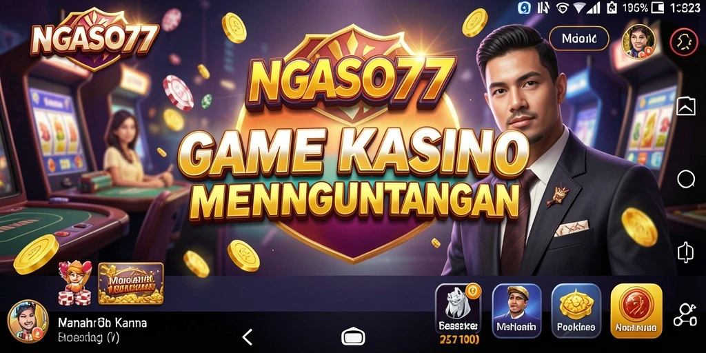 Tangkapan layar NGASO77 menampilkan gameplay Kasino yang menarik dan dinamis.