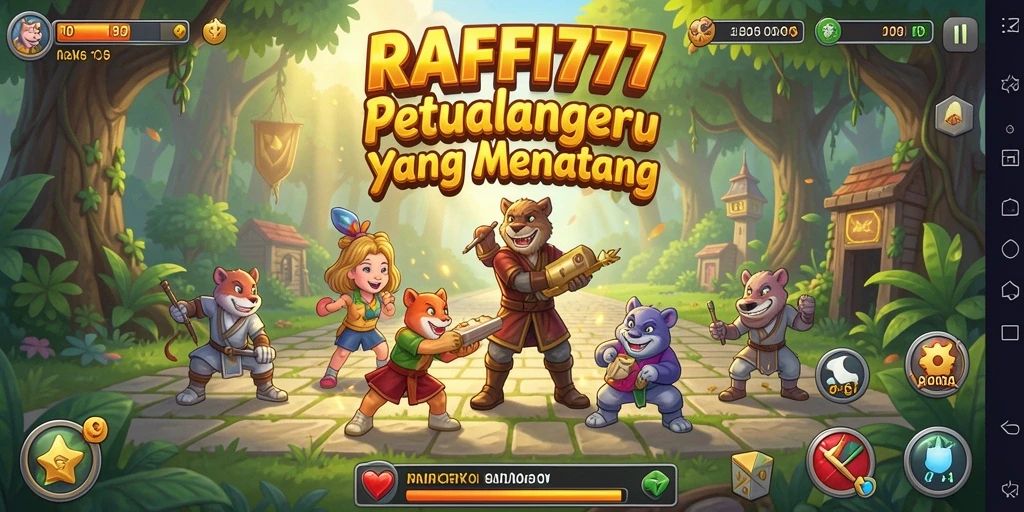 Tangkapan layar RAFFI777 menampilkan aksi petualangan yang menarik.