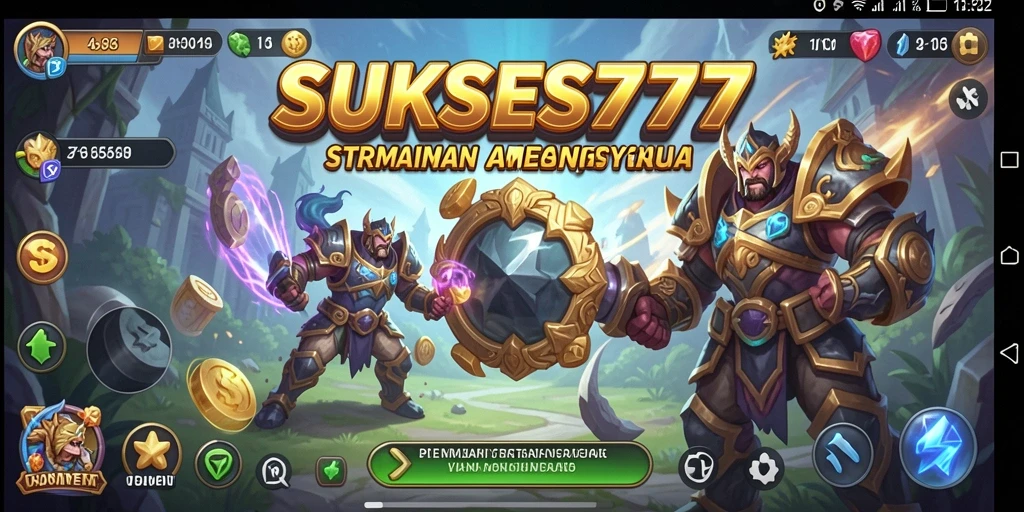 Tampilan gameplay menarik dari SUKSES777 dengan strategi mendalam.